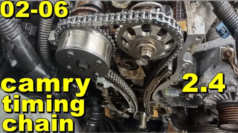 Does a 2004 Toyota Camry Have a Timing Belt Or Chain?