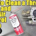 How Can the Idle Air Control Valve Be Cleaned?