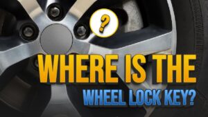 Locating the Wheel Lock Key