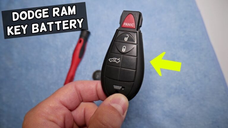 Troubleshooting a 2012 Dodge Ram Key Fob That'S Not Working