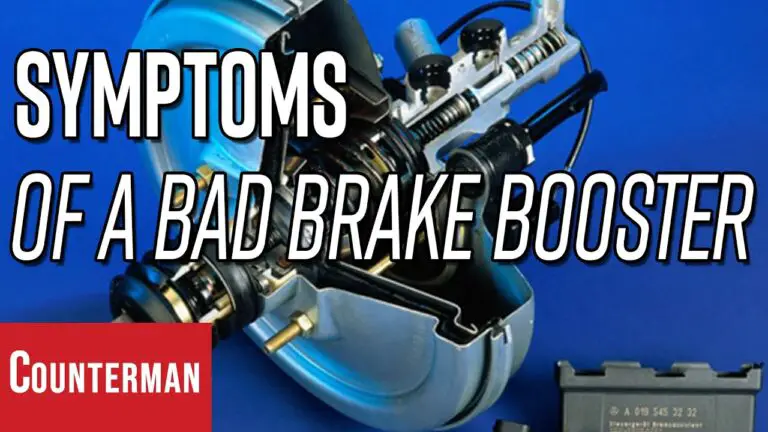 What are the Symptoms of a Bad Brake Booster?