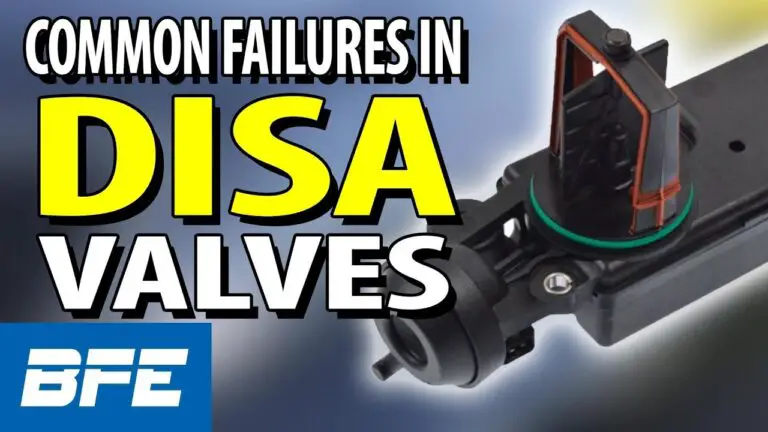 What are the Symptoms of a Bad Disa Valve?