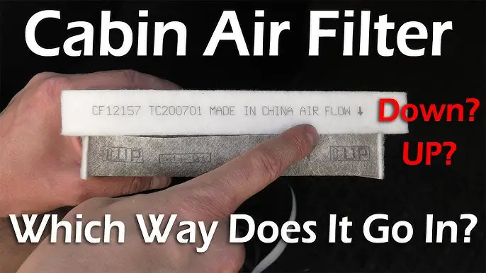 What is the Direction of Air Flow for a Cabin Air Filter?