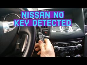 What to Do If a Nissan Altima Displays "No Key Detected"