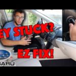 What to Do If a Subaru Crosstrek Key is Stuck in the Ignition?