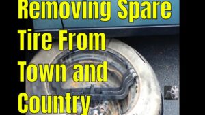 Where is the Spare Tire in a Chrysler Town And Country?