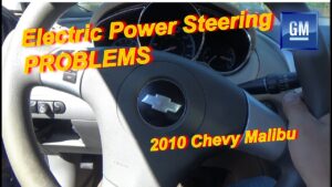 Where'S the Power Steering Unit in a 2010 Chevy Malibu?