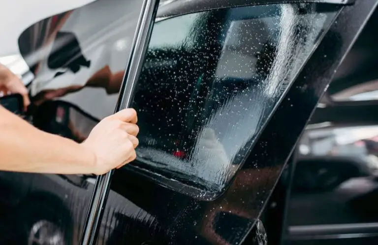 Film On Windshield Won't Come Off