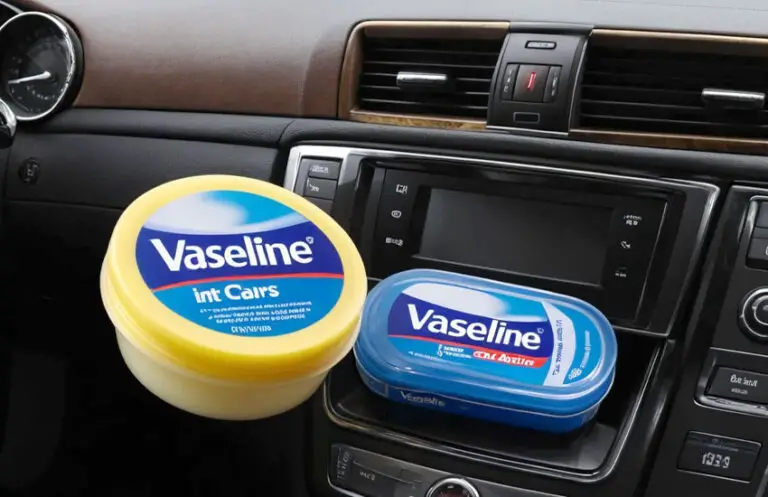 Vaseline Interior Car Scratches