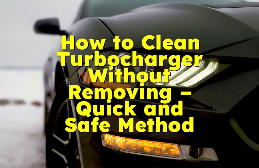 How to Clean Turbocharger Without Removing – Quick and Safe Method