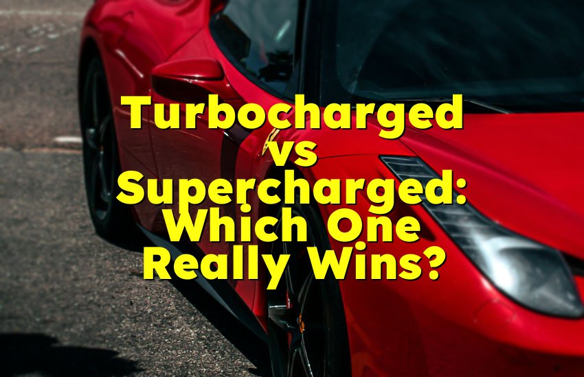 Turbocharged vs Supercharged: Which One Really Wins?