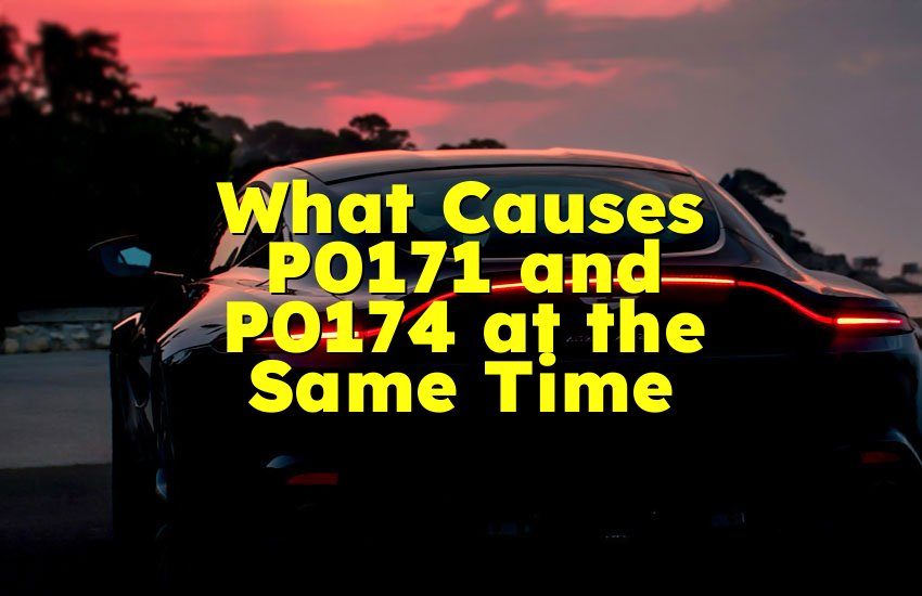 What Causes P0171 and P0174 at the Same Time