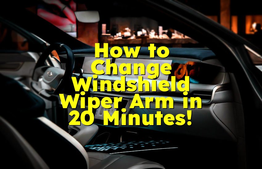How to Change Windshield Wiper Arm in 20 Minutes!