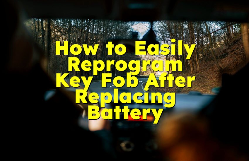How to Easily Reprogram Key Fob After Replacing Battery