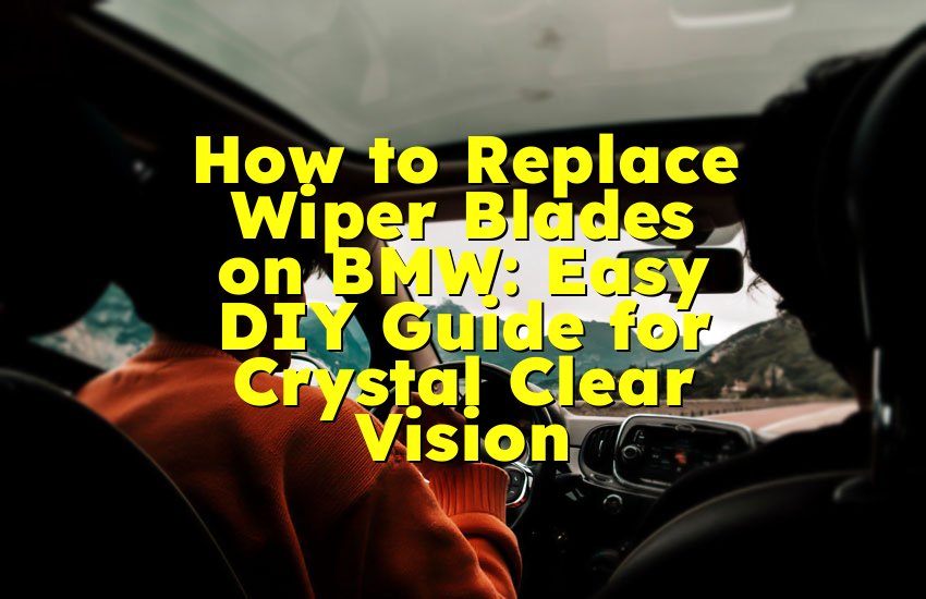 How to Replace Wiper Blades on BMW: Easy DIY Guide for Crystal Clear Vision