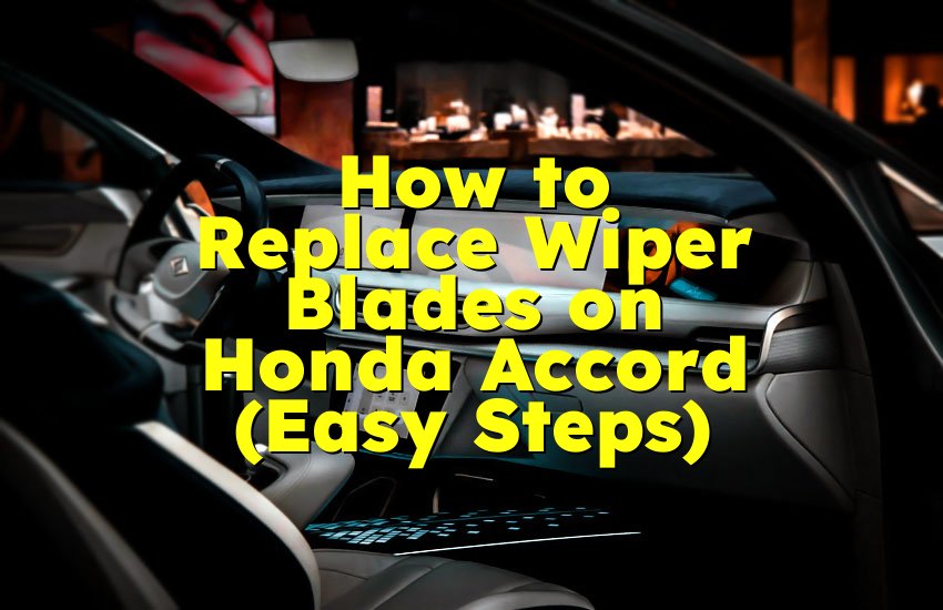 How to Replace Wiper Blades on Honda Accord (Easy Steps)
