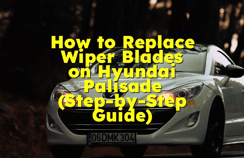 How to Replace Wiper Blades on Hyundai Palisade (Step-by-Step Guide)