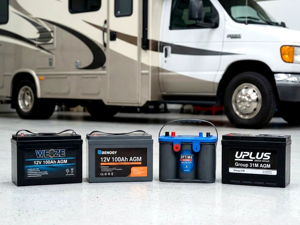 best battery for ford v10 rv