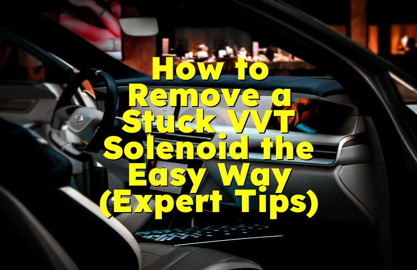 How to Remove a Stuck VVT Solenoid the Easy Way (Expert Tips)