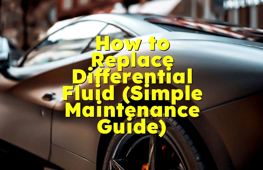 How to Replace Differential Fluid (Simple Maintenance Guide)