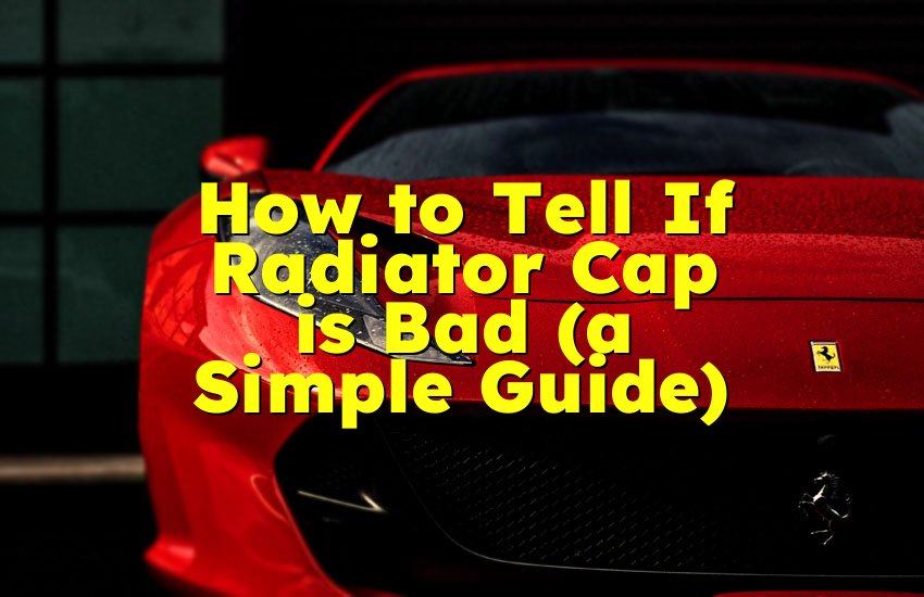How to Tell If Radiator Cap is Bad (a Simple Guide)