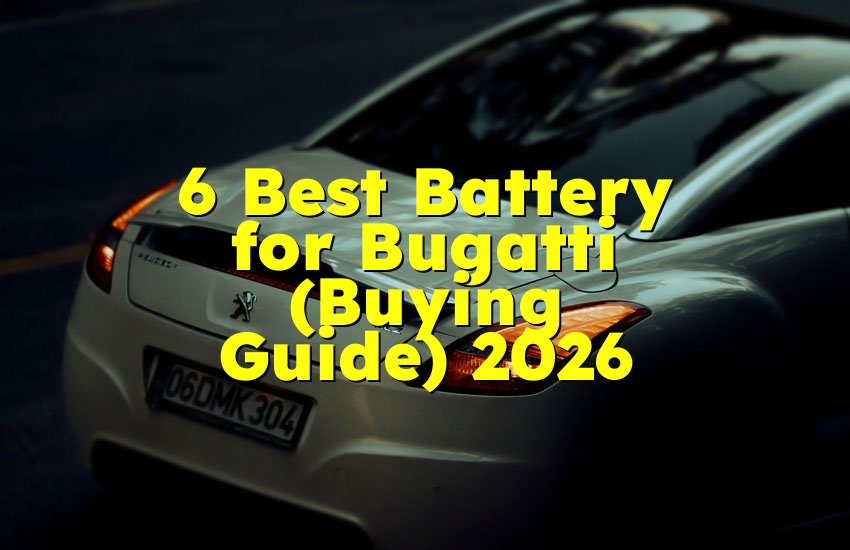 6 Best Battery for Bugatti (Buying Guide) 2026