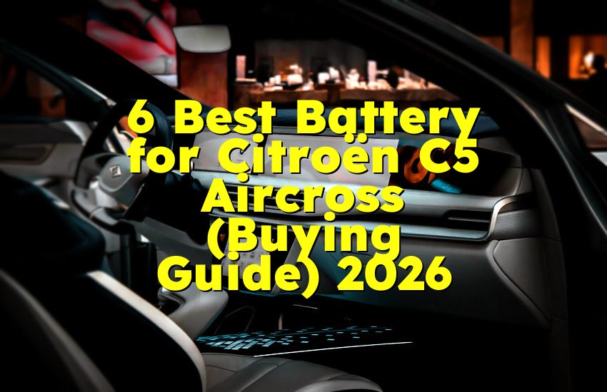 6 Best Battery for Citroën C5 Aircross (Buying Guide) 2026
