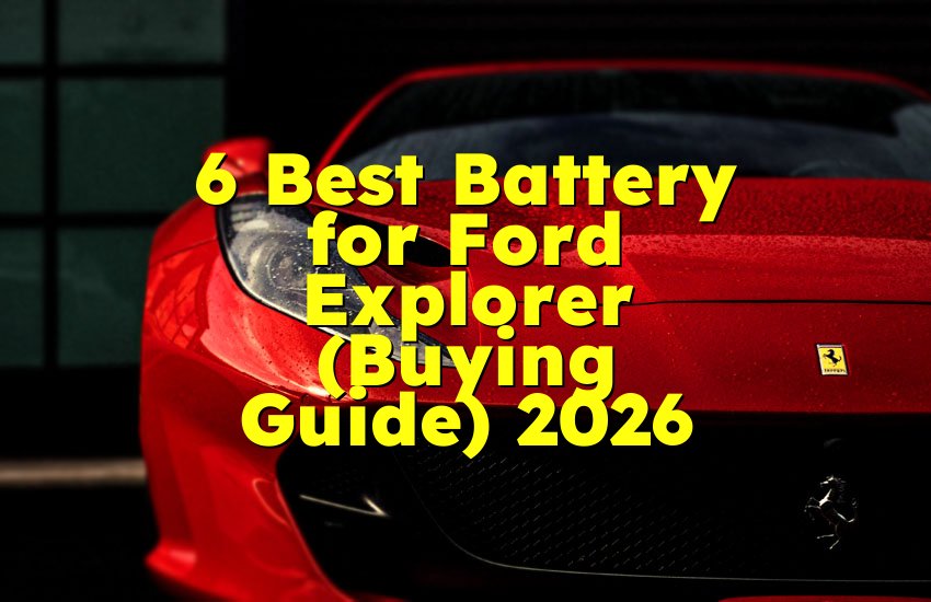 6 Best Battery for Ford Explorer (Buying Guide) 2026