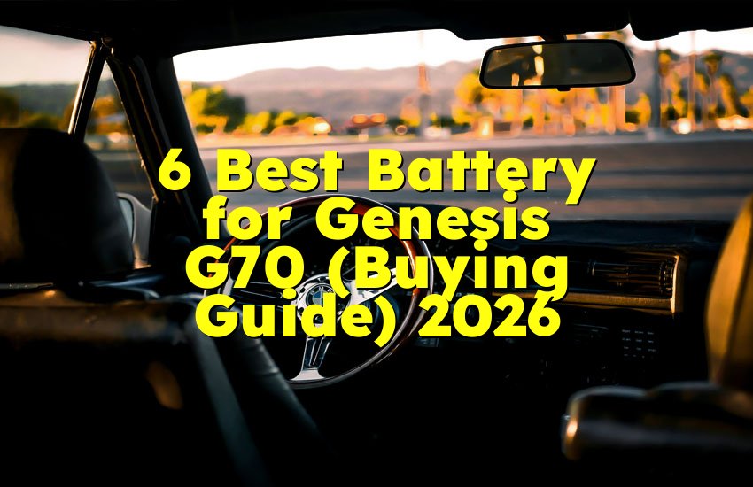6 Best Battery for Genesis G70 (Buying Guide) 2026