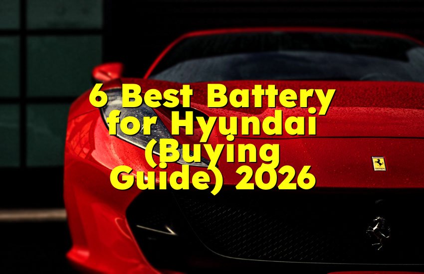 6 Best Battery for Hyundai (Buying Guide) 2026