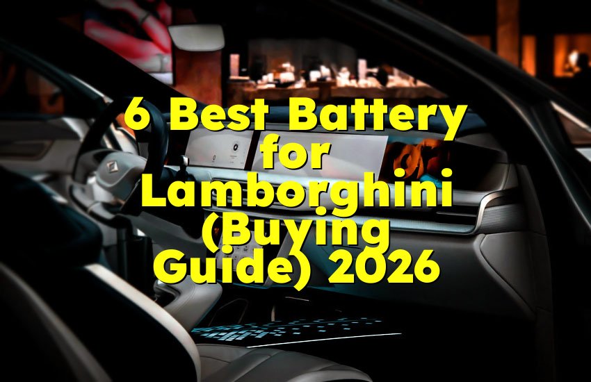 6 Best Battery for Lamborghini (Buying Guide) 2026
