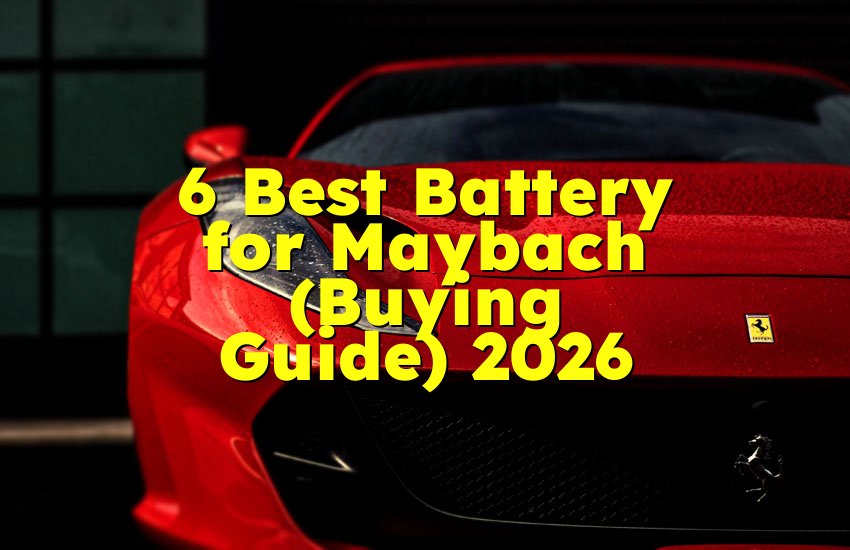 6 Best Battery for Maybach (Buying Guide) 2026
