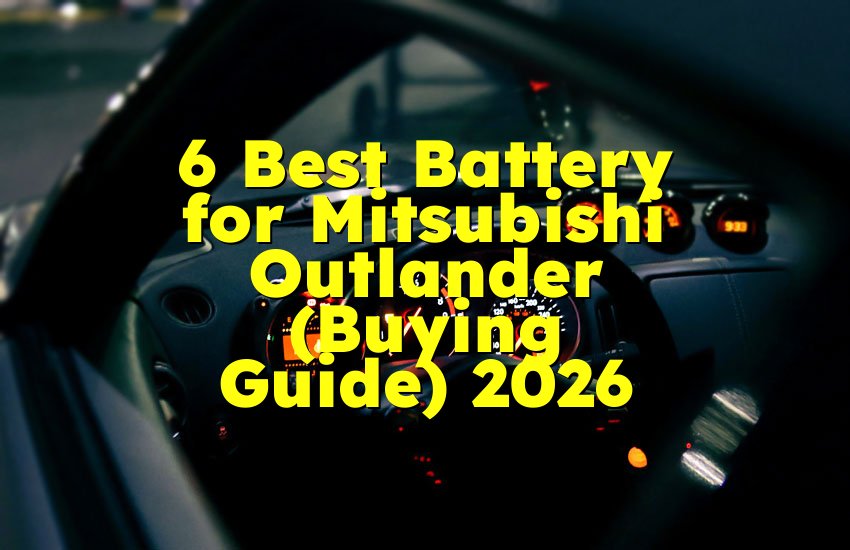 6 Best Battery for Mitsubishi Outlander (Buying Guide) 2026