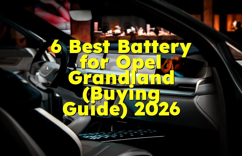 6 Best Battery for Opel Grandland (Buying Guide) 2026