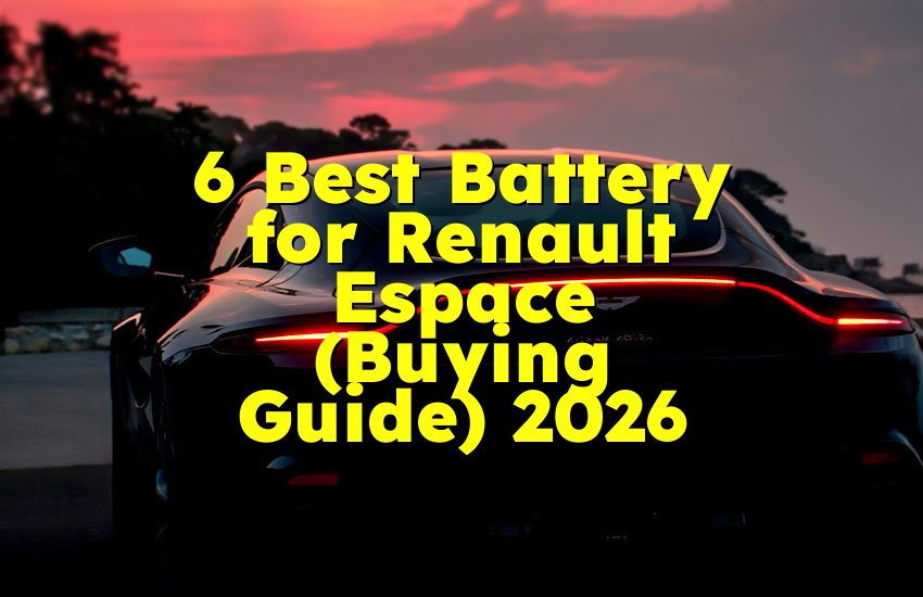 6 Best Battery for Renault Espace (Buying Guide) 2026