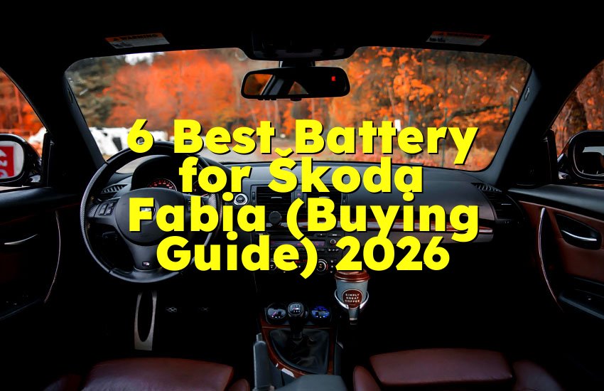 6 Best Battery for Škoda Fabia (Buying Guide) 2026