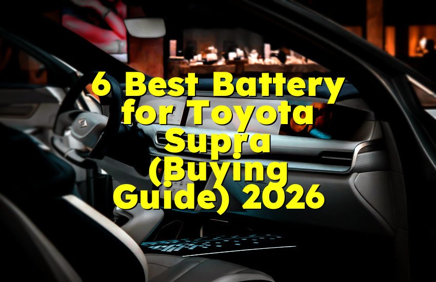 6 Best Battery for Toyota Supra (Buying Guide) 2026