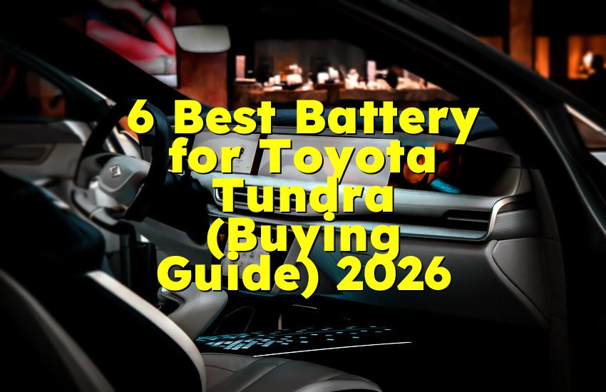 6 Best Battery for Toyota Tundra (Buying Guide) 2026