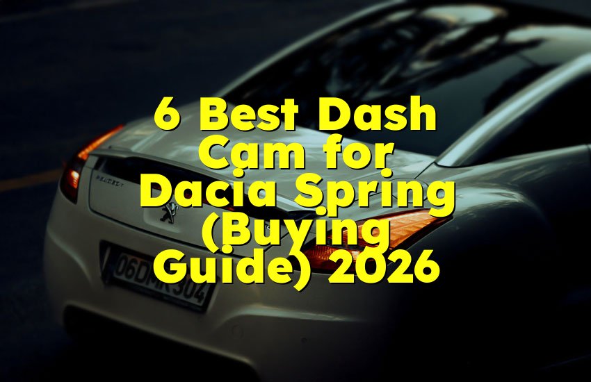 6 Best Dash Cam for Dacia Spring (Buying Guide) 2026
