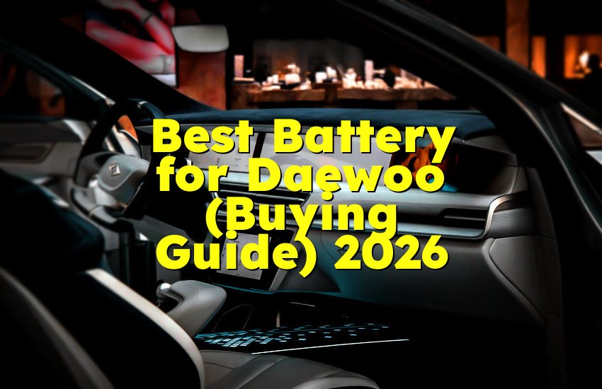 Best Battery for Daewoo (Buying Guide) 2026
