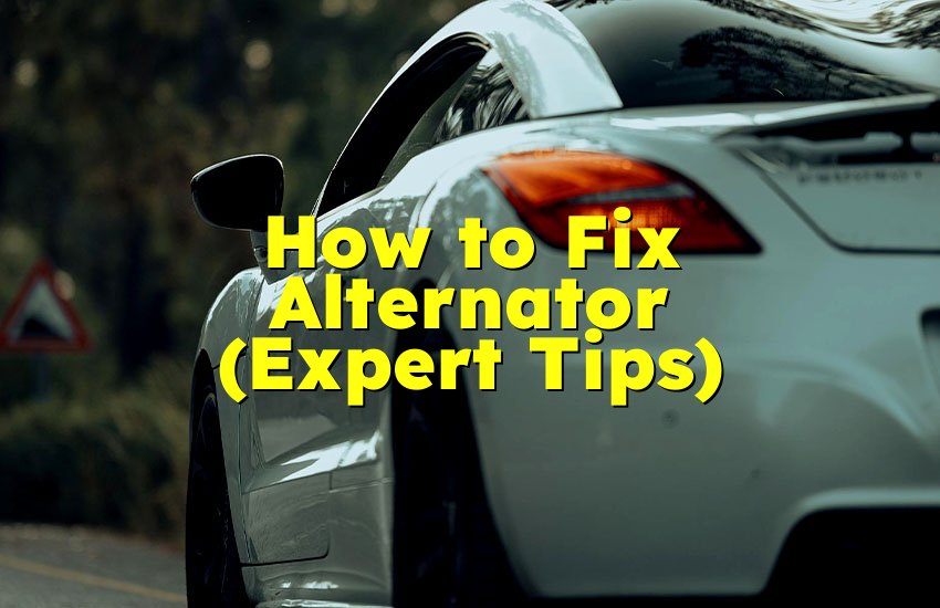 How to Fix Alternator (Expert Tips)