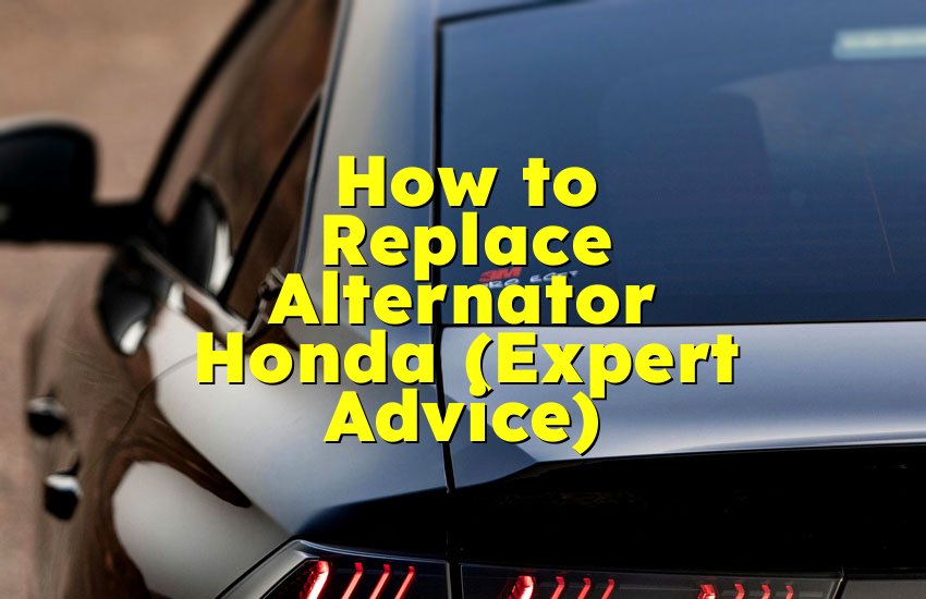 How to Replace Alternator Honda (Expert Advice)