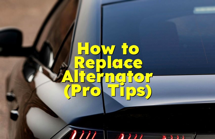 How to Replace Alternator (Pro Tips)