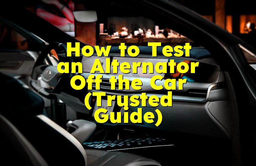 How to Test an Alternator Off the Car (Trusted Guide)