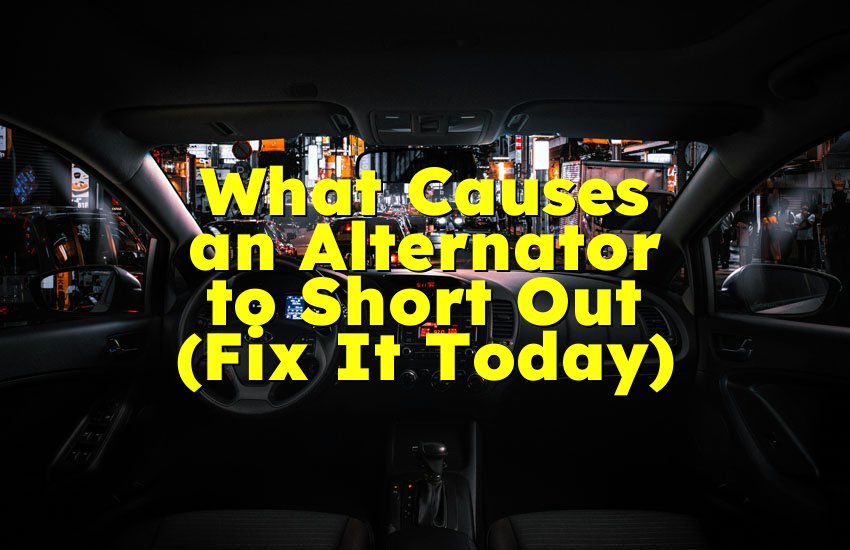 What Causes an Alternator to Short Out (Fix It Today)