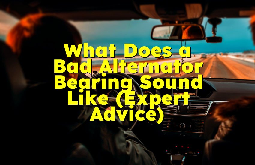 What Does a Bad Alternator Bearing Sound Like (Expert Advice)
