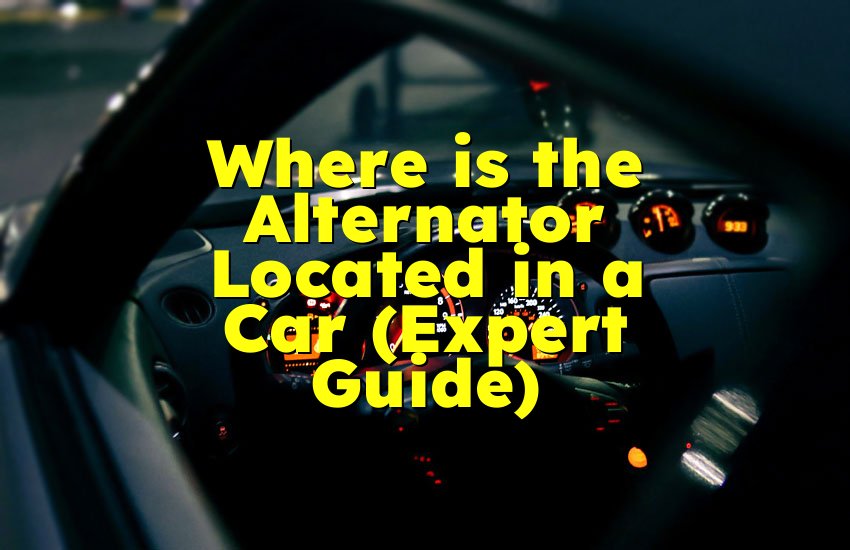 Where is the Alternator Located in a Car (Expert Guide)